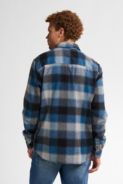 Petrol Industries men shirt long sleeve check
